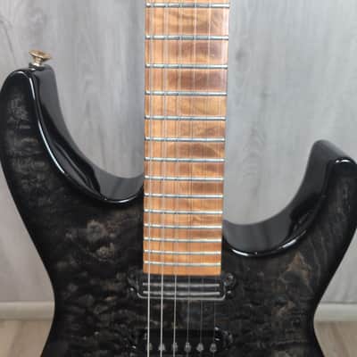 Jackson USA Series Phil Collen Signature PC1 2017 - Present - Satin Transparent Black image 6