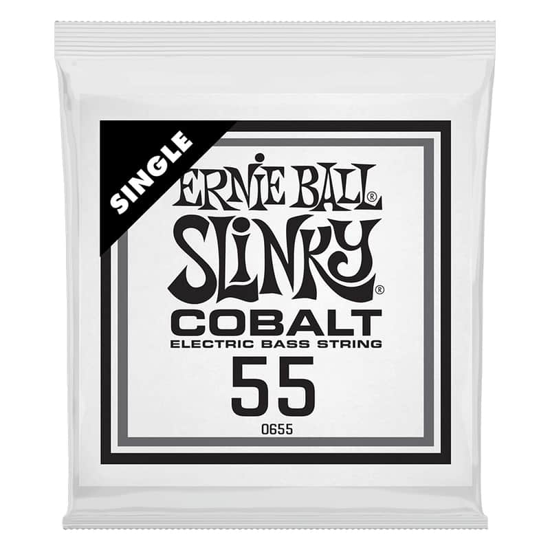 Ernie Ball .055 Cobalt Wound Electric Bass String Single image 1