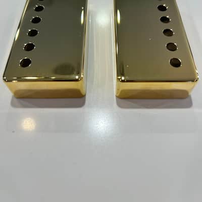 Vintage Spec '59 PAF Gold Humbucker Covers For Gibson Style Pickups image 2