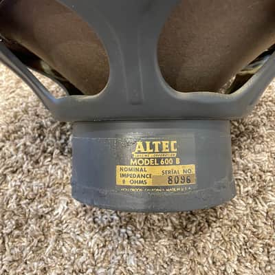 Altec 600b 1950s vintage speaker image 1