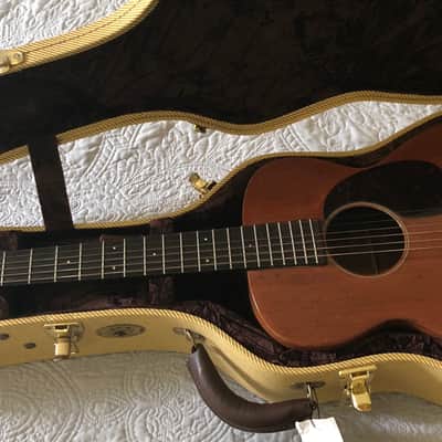 Martin O-17 guitar - 1934 - Pre War 0-17 All Mahogany - custom Cedar Creek tweed case - restored by image 1