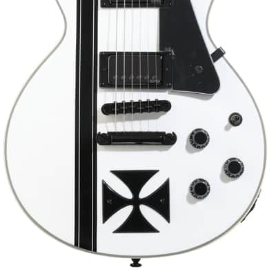 ESP LTD Signature Series James Hetfield Iron Cross Electric Guitar - Snow White image 3