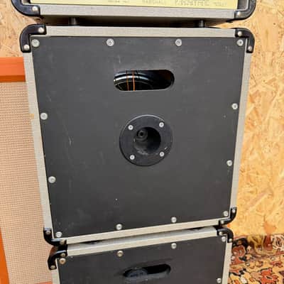 Vintage 1987 Marshall 25/50 Silver Jubilee Mini Amplifier Guitar Stack *1980s* image 12