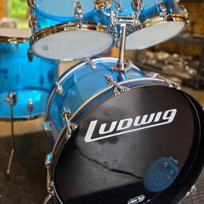Ludwig Vistalite 1970's - Blue image 1