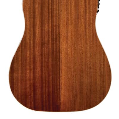 Washburn Harvest Dreadnought Cutaway Acoustic Guitar - Natural Gloss (WD7SCE-A-U) image 4