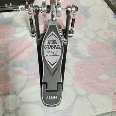 Tama HP900RWN Iron Cobra 900 Series Rolling Glide Double Bass Drum Pedal 2010s - Black/Chrome image 6