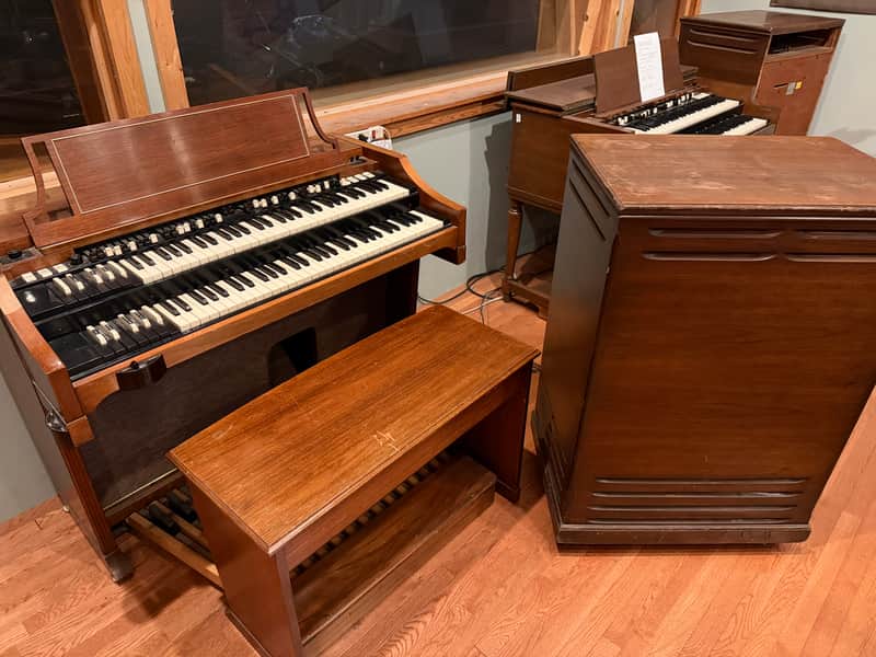 Hammond A-100 Series Organ with Leslie 147 Speaker 1959 - 1965 - Natural