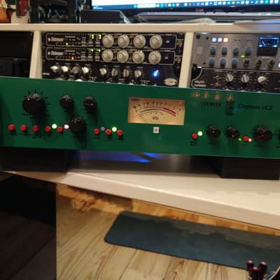 Joemeek VC2 Tube Channel Strip 2000s - Green (stereo set) image 6