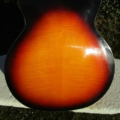 Kawai Jazz Guitar, 1960', Japan, 17" Body, 2 Pu. Sunburst Finish image 9
