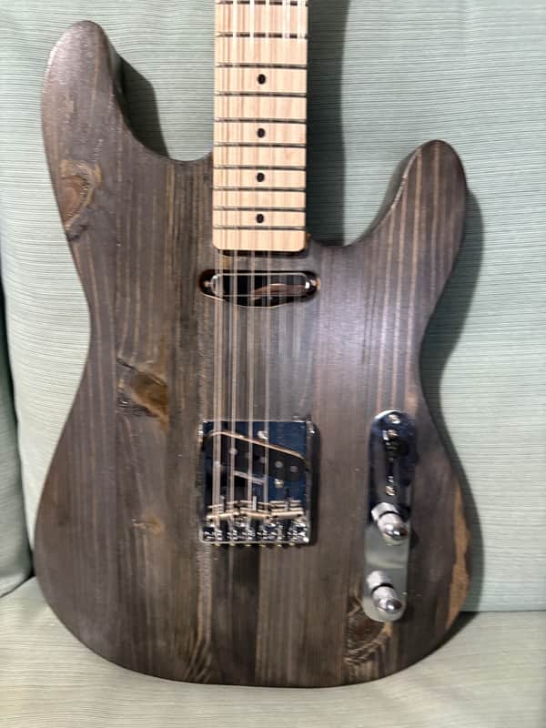 Custom Tele style 12 string - Transparent Black Nitro - Fender deluxe drive pickups image 1