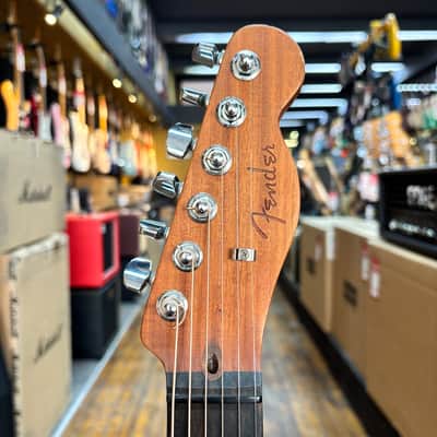 Fender American Acoustasonic Telecaster Guitar 2020 Surf Green w/Padded Gig Bag image 7