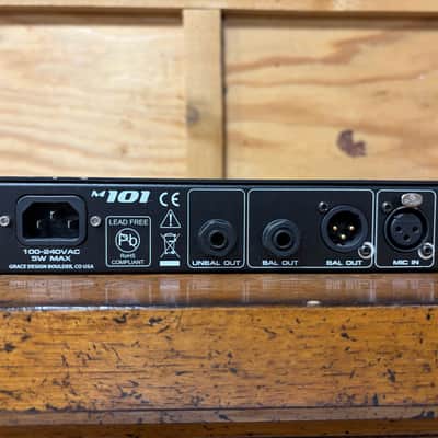 Grace Design m101 Single Channel Mic Preamp 2010s - Black image 3