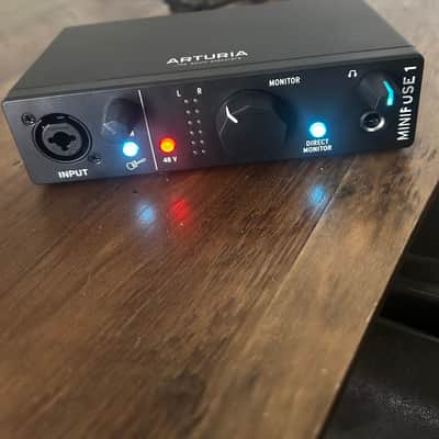 Arturia MiniFuse 1 USB-C Audio Interface 2021 - Black image 3