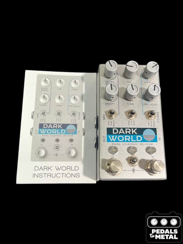 Chase Bliss Audio Dark World Dual Channel Reverb 2018 - 2024 - Silver - X19923 image 1