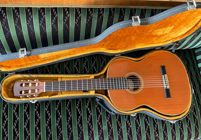 1986 Takamine C132S Classical Series Nylon String Acoustic Guitar Natural Gloss image 1