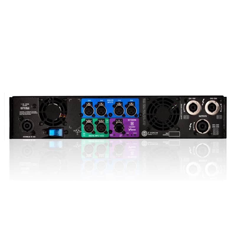 Crown I-Tech Series 4x3500HD Omnidrive HD4 4-Channel Power Amplifier image 2