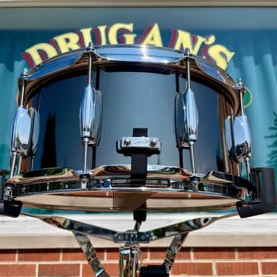 Gretsch Black Nickel Over Steel 6.5x14 Snare Drum S1-6514-BNS image 6