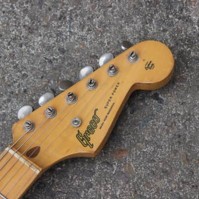 Greco Super Power SE_380 ストラトキャスター 1981頃 1981 Greco SE-380 Super Power Stratocaster (Sunburst) | Reverb