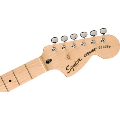 Squier Paranormal Esquire Deluxe (Metallic Black) - Electric Guitar image 5
