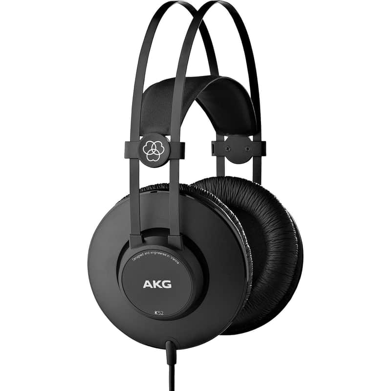 AKG K52 Closed-Back Headphones With Professional Drivers Standard image 1