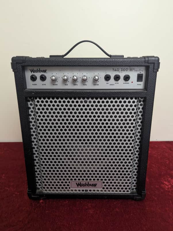 Washburn BD30B "Bad Dog" Combo Bass Amp 30W, 10" Speaker Bass Amplifier image 1