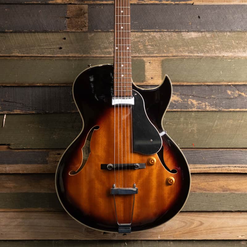 Washburn HB-15C Hollow body - tobacco sunburst image 1