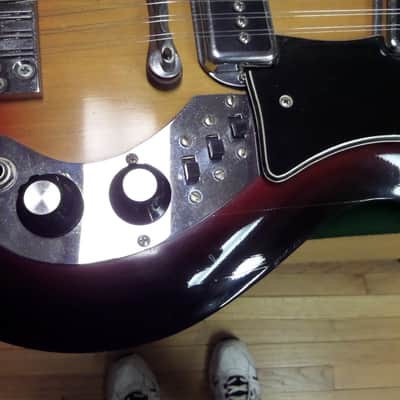 Bartell of California 12-String Hollow Body Guitar with Case image 8