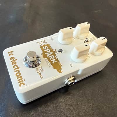 TC Electronic Spark Booster Boost Pedal 2012 - Present - White image 4