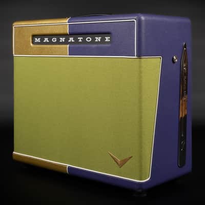 2021 Magnatone Super Fifteen - Mardi Gras | USA Billy Gibbons ZZ Top Limited Edition Handwired 15-Watt 1x12" Boutique Tube Guitar Combo Amp | CoA image 2