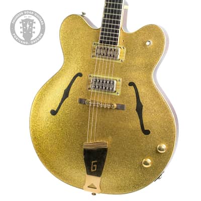 1964 Gretsch 6120 Chet Atkins Country Gentleman Refin Gold Sparkle Top #69581 image 1