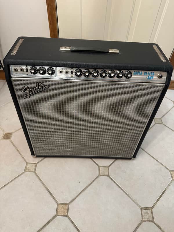 Fender Super Reverb 1969 - Silver face image 1