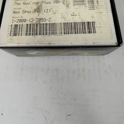 BOX ONLY Marshall Guv'nor Plus GV-2 1998 - 2019 - Silver image 5