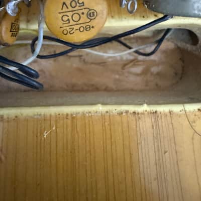 1969 Blonde Fender Telecaster with Maple Fretboard and Hardshell Case image 12