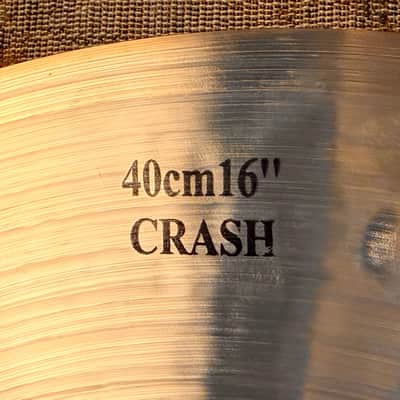 VERY DARK COMPLEX ISTANBUL Mehmet Hamer 16” CRASH 964 g PERFECT! Opens Quick Fast Decay! image 7