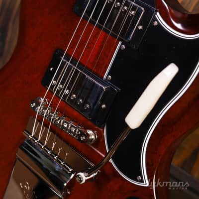 Epiphone 1964 SG Standard Reissue with Maestro Vibrola Cherry Red image 10
