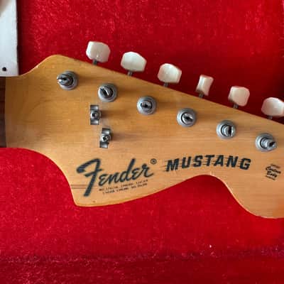 Fender Mustang 1973 USA olympic white DiMarzio PUs image 3