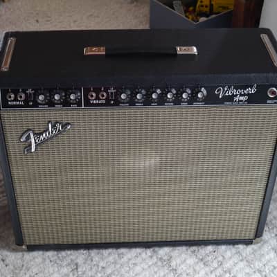 Fender Vibroverb Blackface w/ JBL D130F Speaker image 6