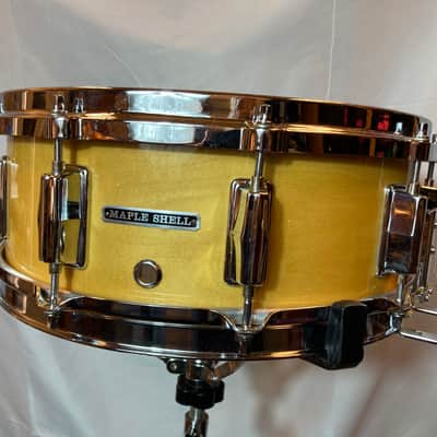 Pearl Carmine Appice's SIGNED 5x14" Maple Parallel Snare Drum (#6) 1980s - Maple image 10