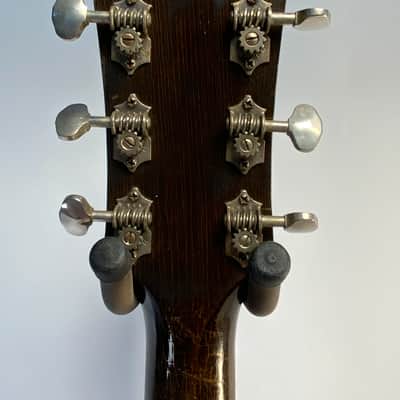 1939 Gibson L-7 Archtop Acoustic Guitar — Sunburst, Picture Frame X-Braced, OHSC, DeArmond Pickup image 16