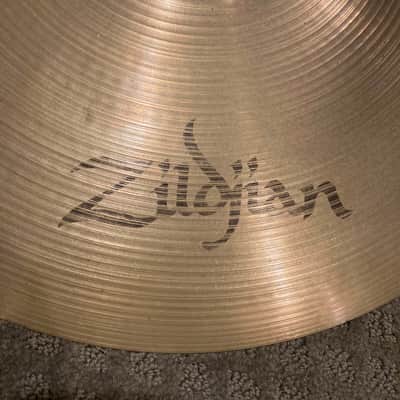 Zildjian A Series 18 Medium and 18 Medium Thin Crashes cracked 80s image 8