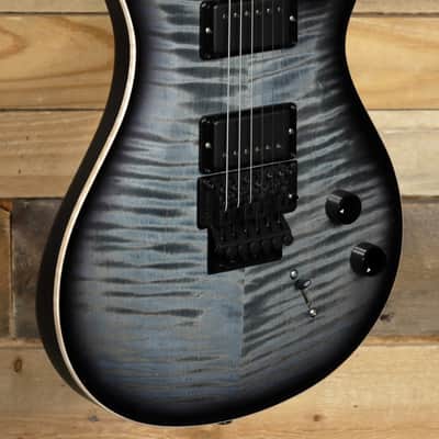 PRS Dustie Waring CE 24 "Floyd" Electric Guitar Faded Blue Smokeburst w/  Case image 1
