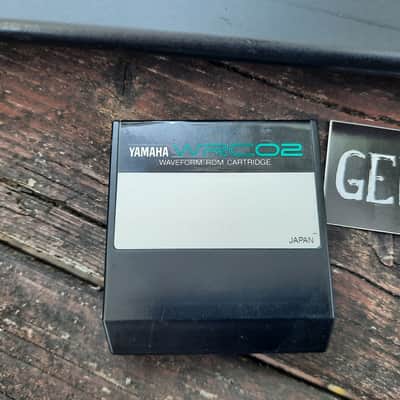 Yamaha RX5 WRC02 Jazz & Fusion ROM Waveform Sample Card