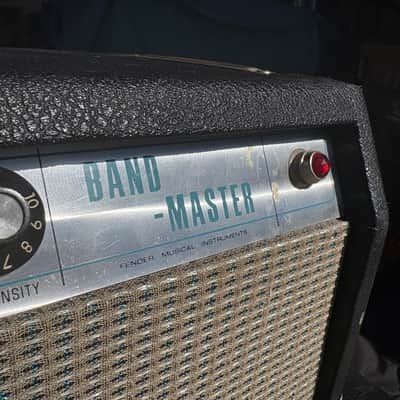 Fender Bandmaster amp head Silverface image 3
