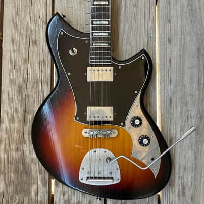 YouTube vid in Description Novo Serus J HH stainless steel frets ebony Sunburst mastery electric guitar image 1