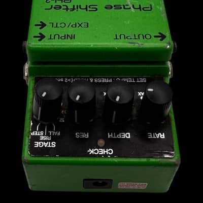 Boss PH-3 Phase Shifter (Dark Gray Label) 2000 - Present - Green X5387 image 3