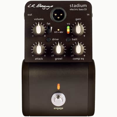 L.R. Baggs LRB-STADIUM-DI Stadium DI Electric Bass DI Pedal with Carrying Case image 1