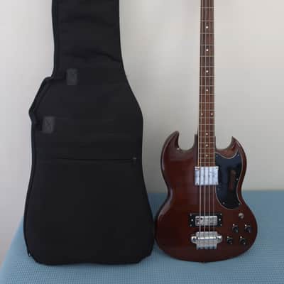Vintage 1970s Columbus Ibanez Lawsuit EB-3 SG MIJ Electric Bass Guitar Hi Quality image 23
