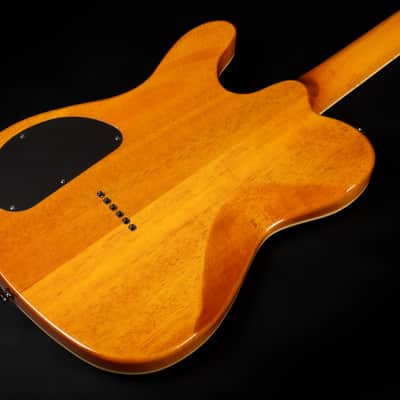 2023 Fender Special Edition Custom Telecaster FMT HH mit Indian Laurel Griffbrett - Amber | Set Neck Seymour Duncan Humbucker Coil-Tap Kluson Locking Tuner 2,41kg | Gigbag Bild 10