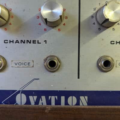 Vintage 1970s Ovation Dual Action System Solid State PA Preamp Bild 5