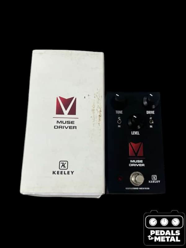 Keeley Muse Driver Andy Timmons Signature Overdrive 2024 - Black / Red - X18348 image 1
